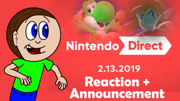 Kevin Reacts: Nintendo Direct 2.13.19 Reaction + Announcement Thumbnail
