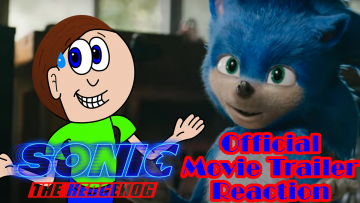 Kevin Reacts: Sonic the Hedgehog Movie Trailer Reaction Thumbnail