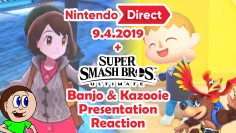 Kevin Reacts: Nintendo Direct 9.4.19 + Super Smash Bros Ultimate Banjo & Kazooie Presentation Reaction Thumbnail